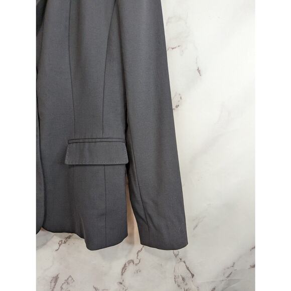 Elie Tahari Blazer Women 2 XS Wool Black 3 Button Suit Jacket Business Office - Picture 5 of 15